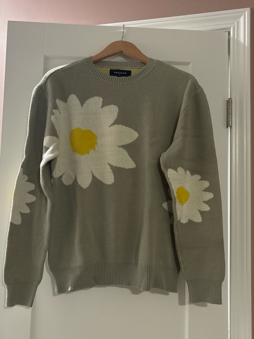 PacSun Men’s Sage Daisy Crewneck Sweater